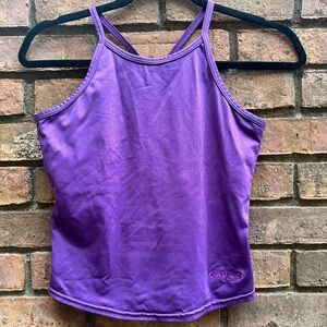 Purple Vintage Athletic Tank